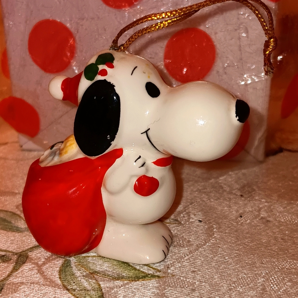 1966 Snoopy Christmas Ornament